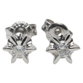 Pt900 プラチナ ダイヤ0.20ct スタッドピアス レディース 【中古】